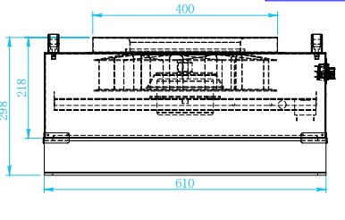 FFU风机过滤单元 615×615 洁净室天花FFU（内转子400铝叶轮）